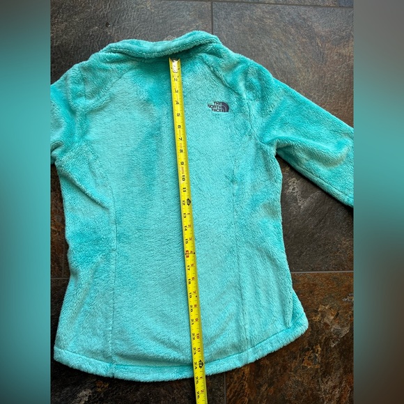 Women’s The North Face Osito aqua/jade full zipper fleece jacket. Size small - Picture 8 of 8